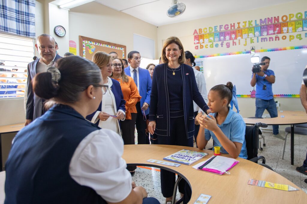 La Vicepresidenta Raquel Peña en una immagen de archivo
