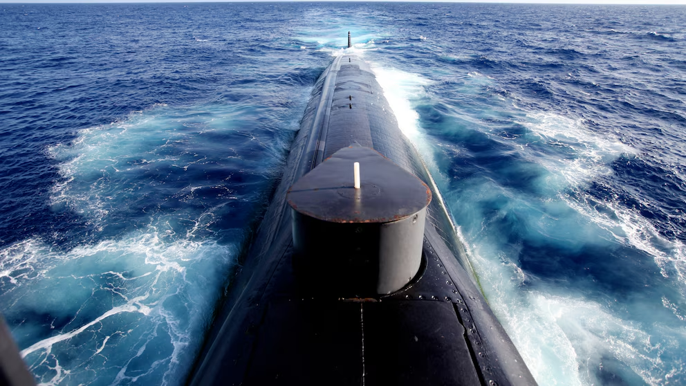 La popa del USS Annapolis (SSN 760), un submarino de ataque rápido S6G propulsado por reactor nuclear POLITICA Europa Press/Contacto/p77